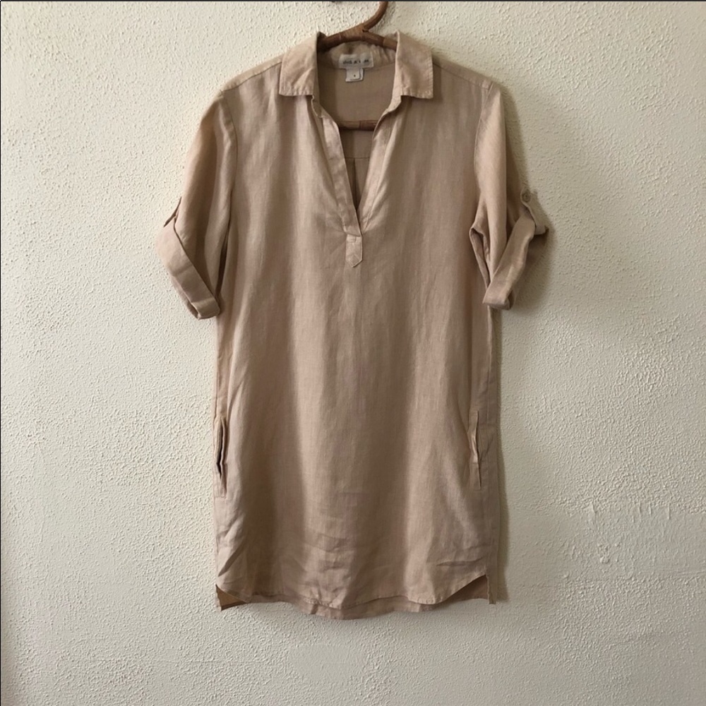 Anthropology cloth and stone dress